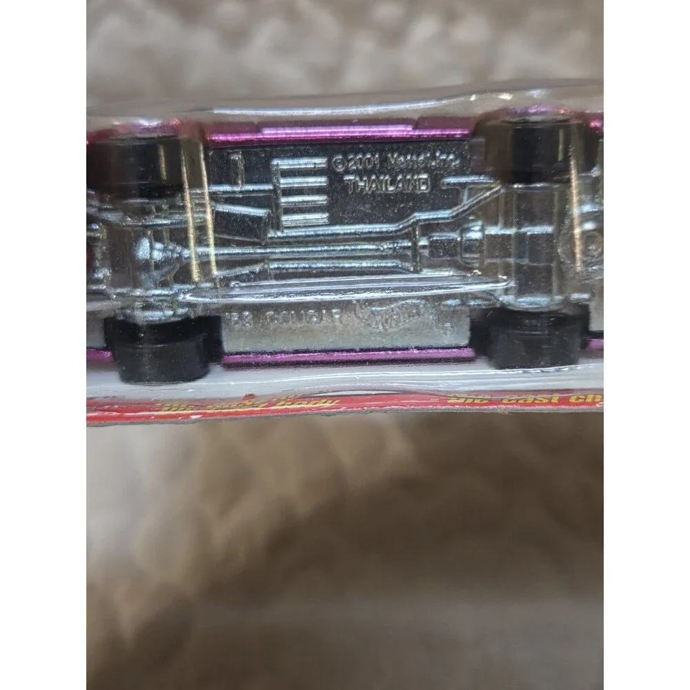 Hot Wheels Classics Series 4 w/button, #5 68 Mercury Cougar, magenta Nice & HTF!
